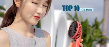 Top 10 quạt cầm tay mini hot nhất thị trường hiện nay