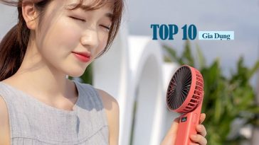 Top 10 quạt cầm tay mini hot nhất thị trường hiện nay