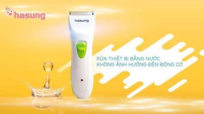 Tông đơ cắt tóc cho bé Hasung