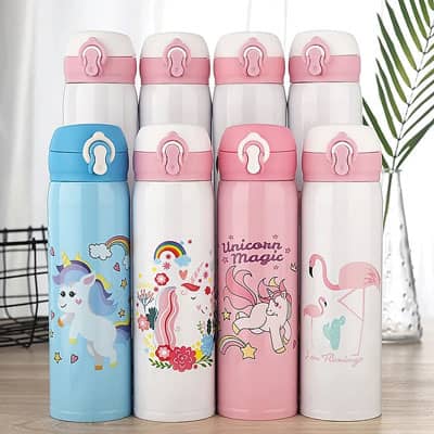 Bình giữ nhiệt hình thú đáng yêu Qem (400ml)